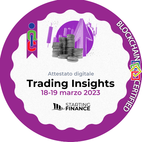 Masterclass Trading Insights | Starter | Streaming | 18-19 marzo 2023
